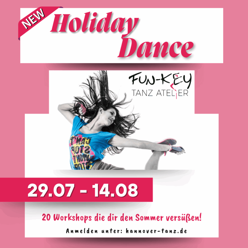 Holiday Dance Workshops | 29.07-14.08 Holiday Dance Workshops | 29.07-14.08